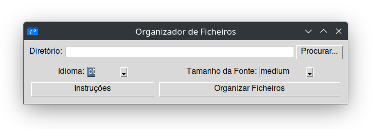 Selecionar diretório no aplicativo